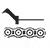 Chain drawing machine